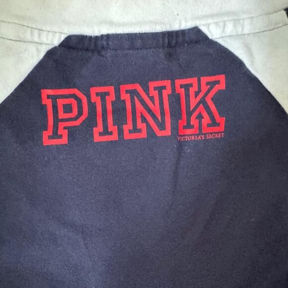 New England Patriots x Victoria's Secret PINK vintage NFL sequined long sleeve - Picture 4 of 5